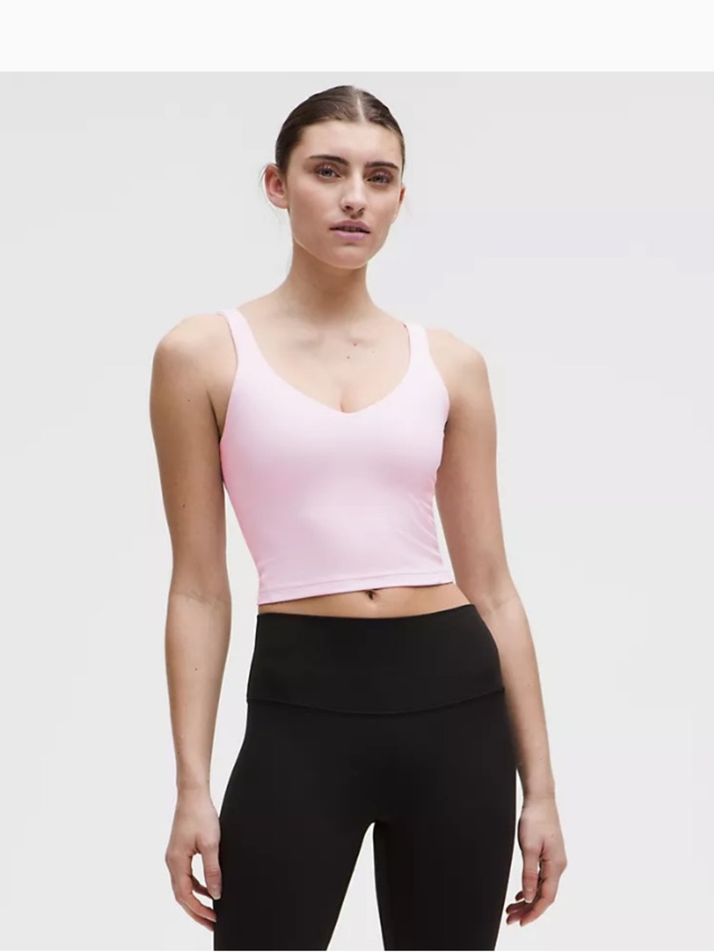 Lululemon align light pink workout tank top